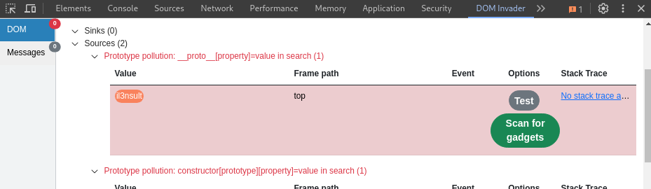Portswigger Prototype Pollution Writeups